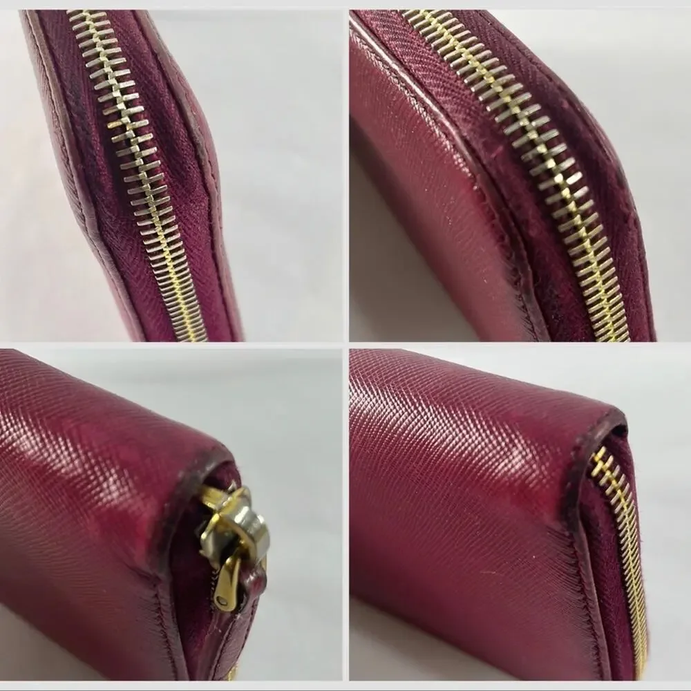 PRADA Saffiano Long‎ Zip Wallet